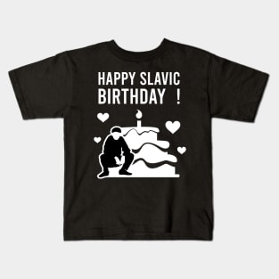 Happy slavic birthday Kids T-Shirt